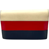 グッチ GUCCI クイーンマーガレットチェーンウォレット 476079 レッド/ネイビー/ホワイト レザー レディース ウォレットチェーン