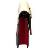 グッチ GUCCI クイーンマーガレットチェーンウォレット 476079 レッド/ネイビー/ホワイト レザー レディース ウォレットチェーン