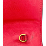 グッチ GUCCI クイーンマーガレットチェーンウォレット 476079 レッド/ネイビー/ホワイト レザー レディース ウォレットチェーン