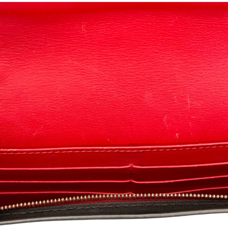 グッチ GUCCI クイーンマーガレットチェーンウォレット 476079 レッド/ネイビー/ホワイト レザー レディース ウォレットチェーン