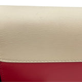 グッチ GUCCI クイーンマーガレット チェーンウォレット 476079 レッド ネイビー ホワイト GD金具 レザー レディース ショルダーバッグ
