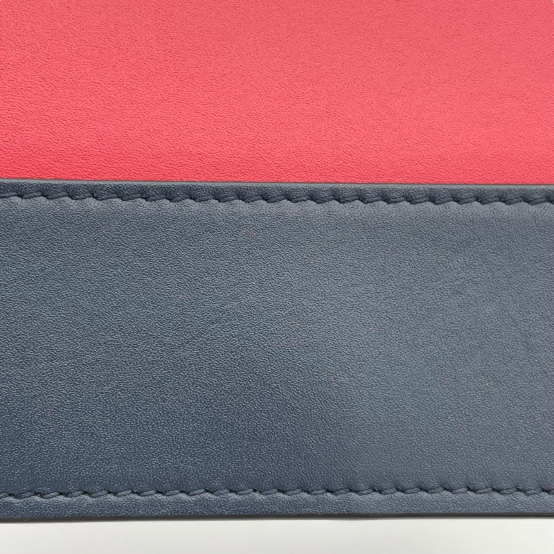 グッチ GUCCI クイーンマーガレット チェーンウォレット 476079 レッド ネイビー ホワイト GD金具 レザー レディース ショルダーバッグ