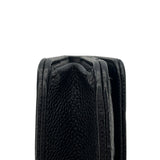 シャネル CHANEL マトラッセチェーンウォレット AP0250 ブラック GD金具 キャビアスキン レディース ウォレットチェーン