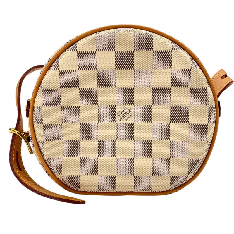 ルイ・ヴィトン LOUIS VUITTON ポワット・シャポー・スープル N40333 ホワイト ダミエ・アズール レディース ショルダーバッグ