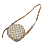 ルイ・ヴィトン LOUIS VUITTON ポワット・シャポー・スープル N40333 ホワイト ダミエ・アズール レディース ショルダーバッグ