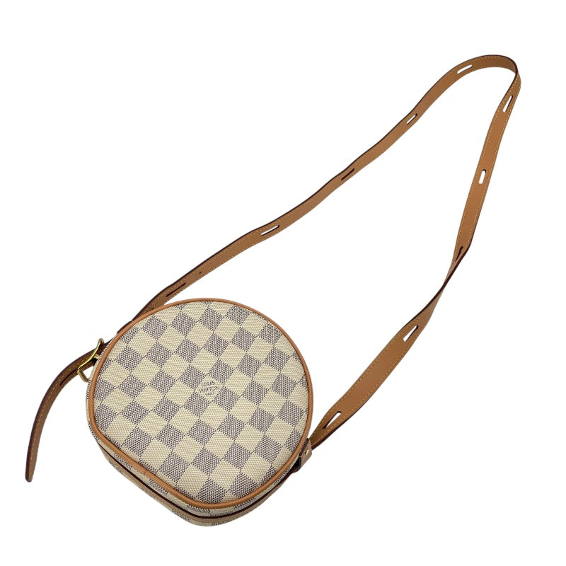 ルイ・ヴィトン LOUIS VUITTON ポワット・シャポー・スープル N40333 ホワイト ダミエ・アズール レディース ショルダーバッグ