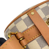 ルイ・ヴィトン LOUIS VUITTON ポワット・シャポー・スープル N40333 ホワイト ダミエ・アズール レディース ショルダーバッグ