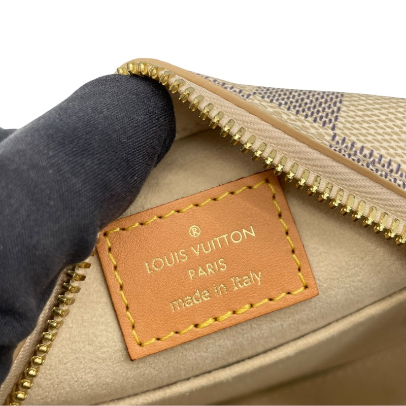 ルイ・ヴィトン LOUIS VUITTON ポワット・シャポー・スープル N40333 ホワイト ダミエ・アズール レディース ショルダーバッグ