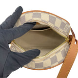 ルイ・ヴィトン LOUIS VUITTON ポワット・シャポー・スープル N40333 ホワイト ダミエ・アズール レディース ショルダーバッグ