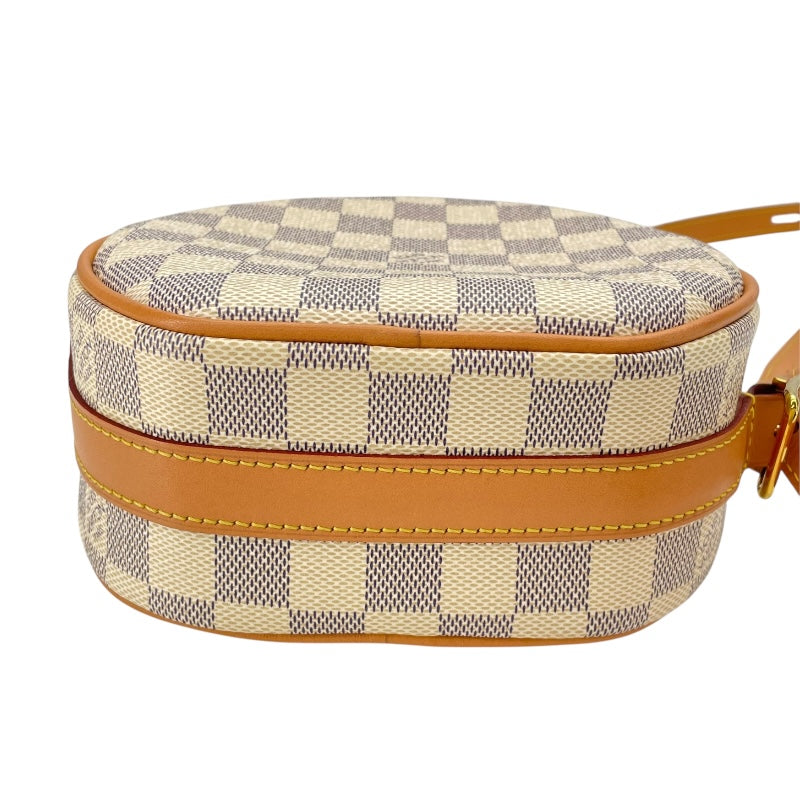 ルイ・ヴィトン LOUIS VUITTON ポワット・シャポー・スープル N40333 ホワイト ダミエ・アズール レディース ショルダーバッグ
