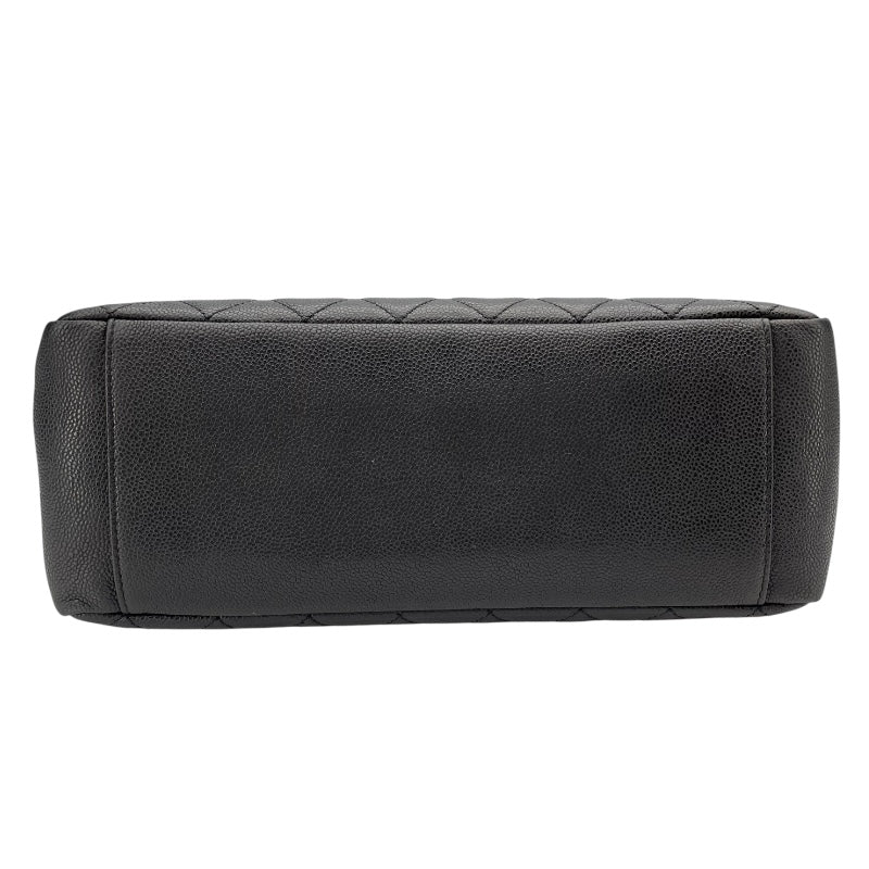 シャネル CHANEL GSTトートバッグ A50995 19番台 ブラック GD金具 キャビアスキン レディース トートバッグ