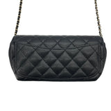 シャネル CHANEL アイウェアチェーンショルダー AP2044 31番台 ブラック GD金具 キャビアスキン レディース ショルダーバッグ