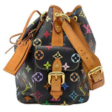 ルイ・ヴィトン LOUIS VUITTON プチ・ノエ M42230 ノワール モノグラム・マルチカラー レディース ショルダーバッグ