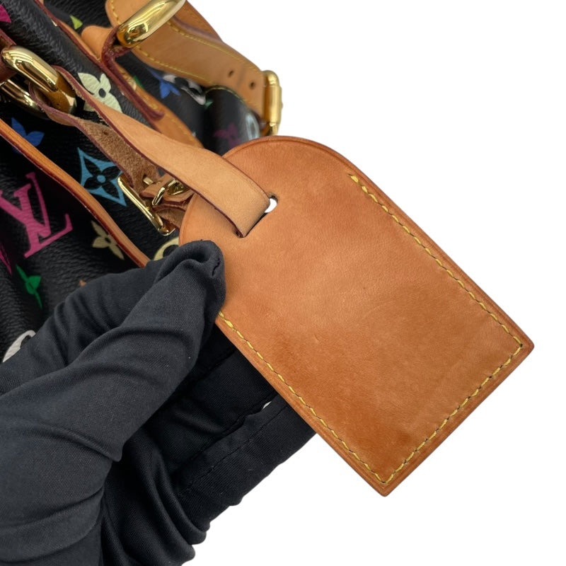ルイ・ヴィトン LOUIS VUITTON プチ・ノエ M42230 ノワール モノグラム・マルチカラー レディース ショルダーバッグ