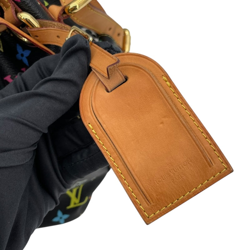 ルイ・ヴィトン LOUIS VUITTON プチ・ノエ M42230 ノワール モノグラム・マルチカラー レディース ショルダーバッグ