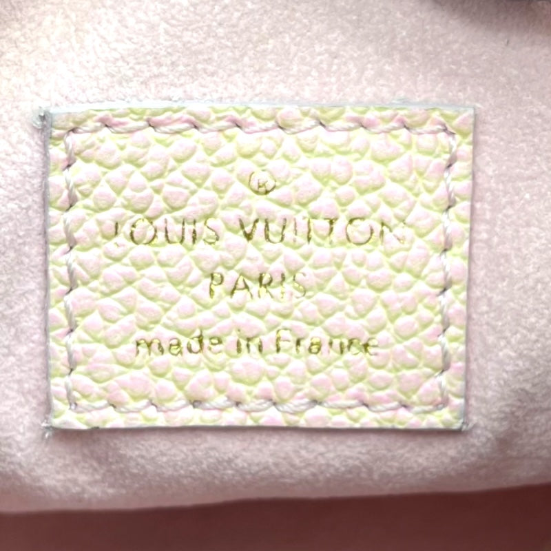 ルイ・ヴィトン LOUIS VUITTON ナノ・スピーディー M81508 ピンク モノグラム・アンプラント サマー レディース ショルダーバッグ