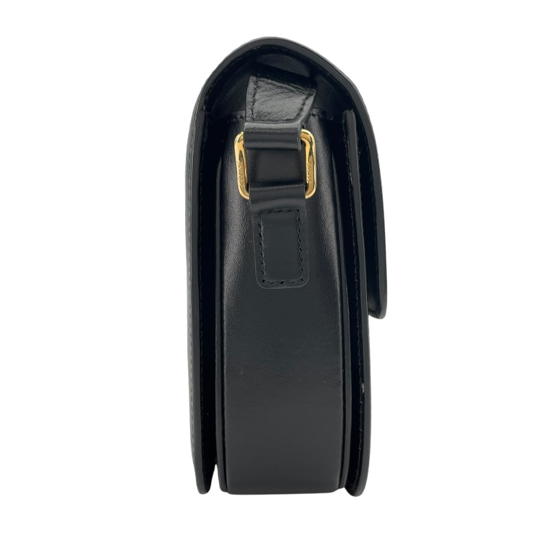 セリーヌ CELINE ティーントリオンフ バッグ 188882DBA.38NO アイボリーxブラック GD金具 キャンバス/レザー レディース ショルダーバッグ