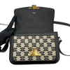 セリーヌ CELINE ティーントリオンフ バッグ 188882DBA.38NO アイボリーxブラック GD金具 キャンバス/レザー レディース ショルダーバッグ