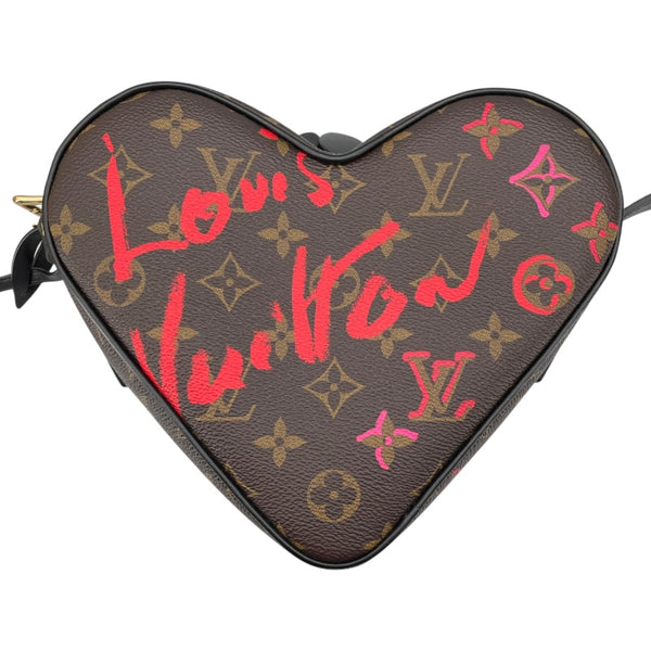 ルイ・ヴィトン LOUIS VUITTON サッククール フォーリンラヴ バレンタイン限定 M45890 ブラウン モノグラム レディース ショルダーバッグ