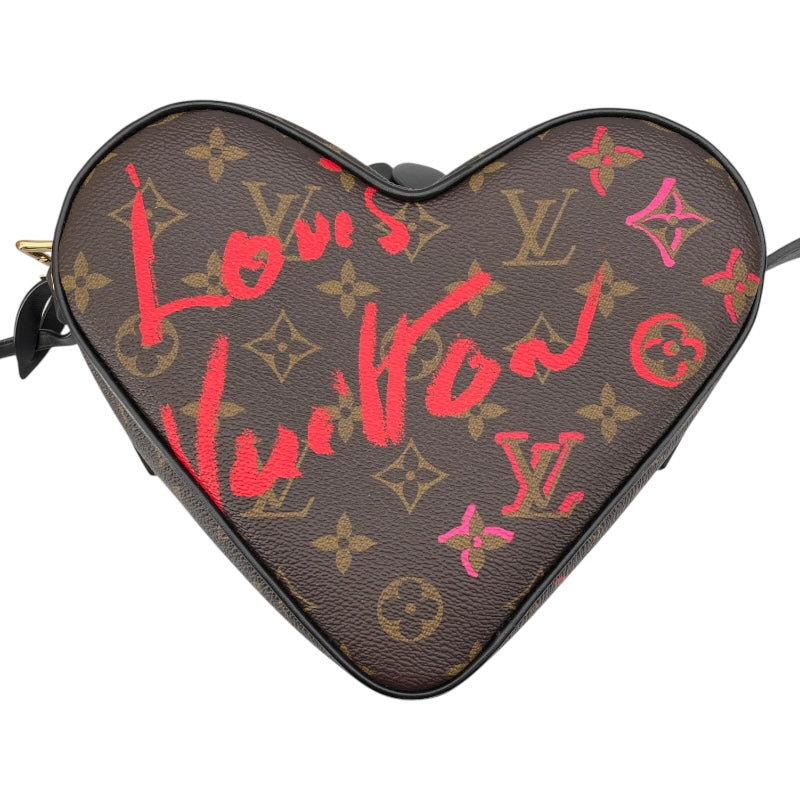 ルイ・ヴィトン LOUIS VUITTON サッククール フォーリンラヴ バレンタイン限定 M45890 ブラウン モノグラム レディース ショルダーバッグ