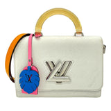 ルイ・ヴィトン LOUIS VUITTON ツイストMM M56132 ホワイト エピ レディース ハンドバッグ