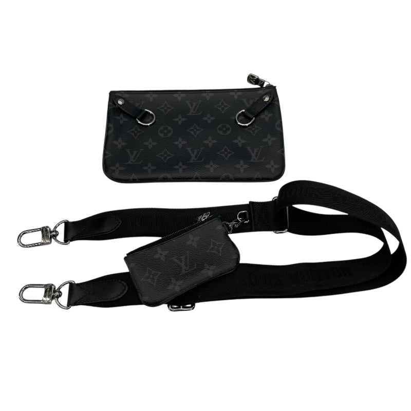 ルイ・ヴィトン LOUIS VUITTON トリオ・メッセンジャー M69443 ブラック モノグラム・エクリプス メンズ メッセンジャーバッグ