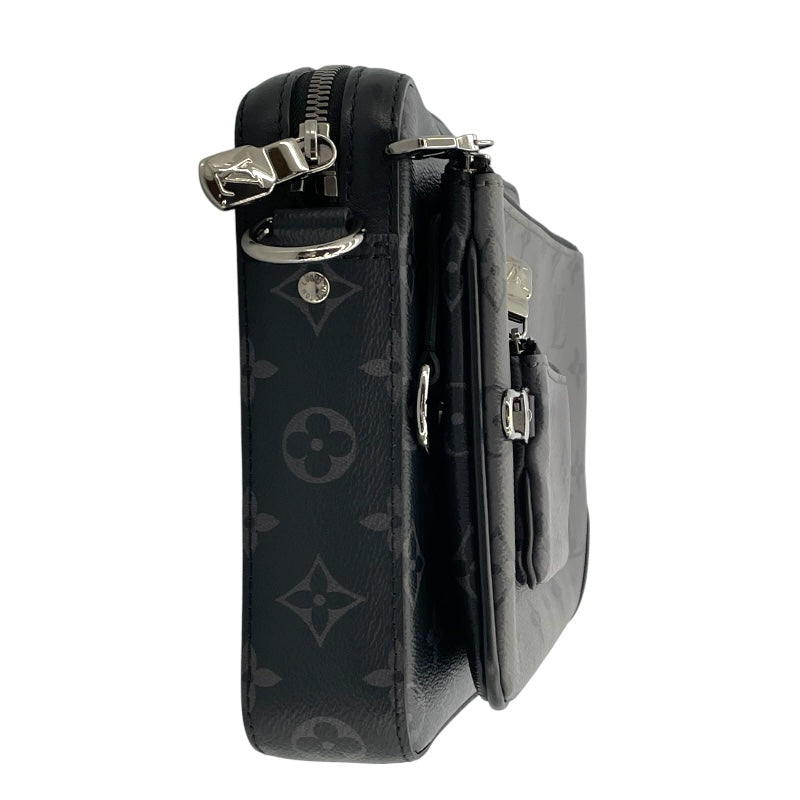 ルイ・ヴィトン LOUIS VUITTON トリオ･メッセンジャー M69443 ブラック モノグラム・エクリプス メンズ ショルダーバッグ