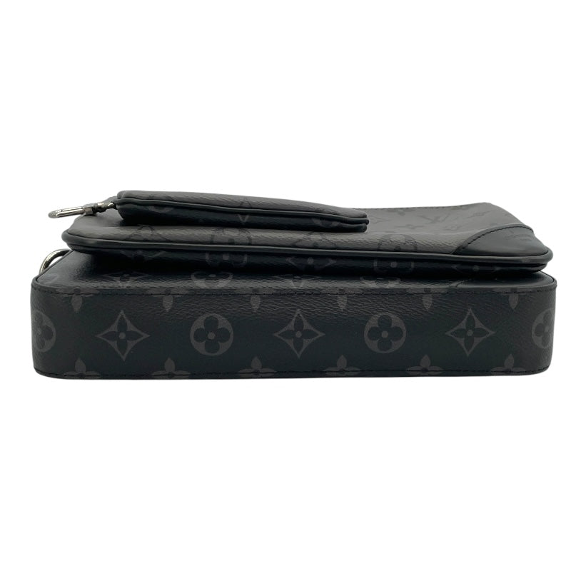 ルイ・ヴィトン LOUIS VUITTON トリオ･メッセンジャー M69443 ブラック モノグラム・エクリプス メンズ ショルダーバッグ