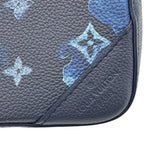 ルイ・ヴィトン LOUIS VUITTON トリオ・メッセンジャー M57840 ブルー モノグラム・ウォーターカラー メンズ メッセンジャーバッグ