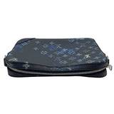 ルイ・ヴィトン LOUIS VUITTON トリオ・メッセンジャー M57840 ブルー モノグラム・ウォーターカラー メンズ メッセンジャーバッグ
