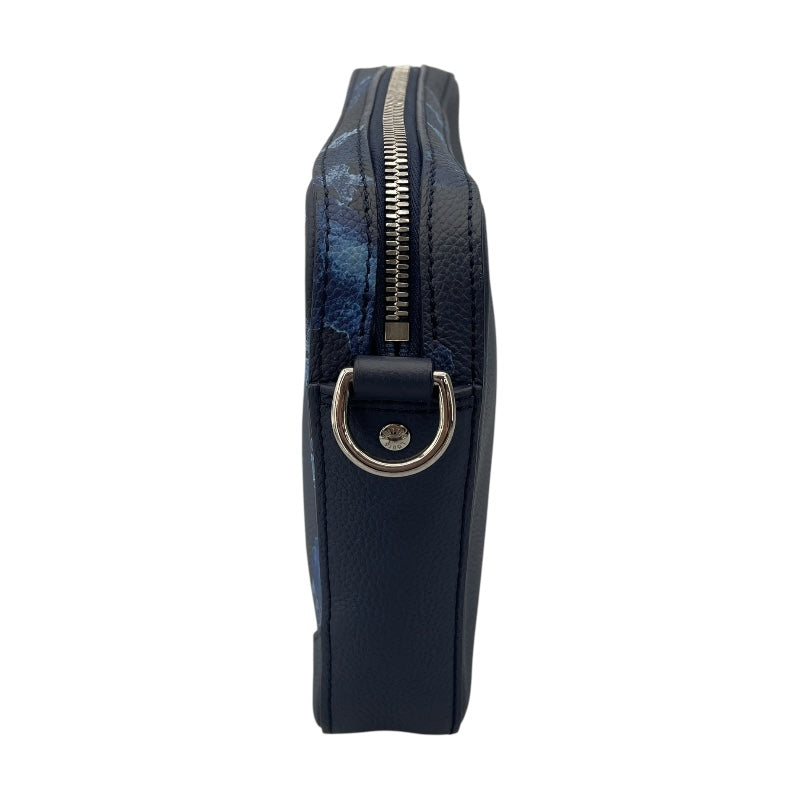 ルイ・ヴィトン LOUIS VUITTON トリオ・メッセンジャー M57840 ブルー モノグラム・ウォーターカラー メンズ ショルダーバッグ