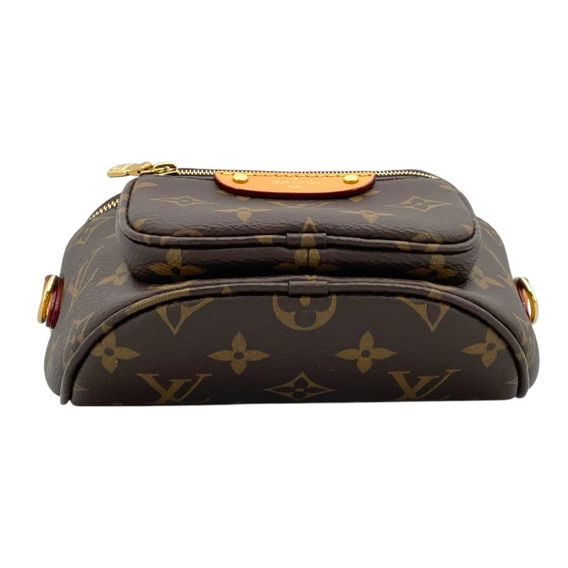 ルイ・ヴィトン LOUIS VUITTON ミニ・バムバッグ M82335 ブラウン モノグラム レディース ショルダーバッグ
