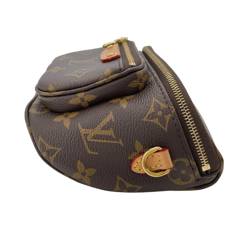 ルイ・ヴィトン LOUIS VUITTON ミニ・バムバッグ M82335 ブラウン モノグラムキャンバス レディース ショルダーバッグ