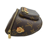 ルイ・ヴィトン LOUIS VUITTON ミニ・バムバッグ M82335 ブラウン モノグラムキャンバス レディース ショルダーバッグ