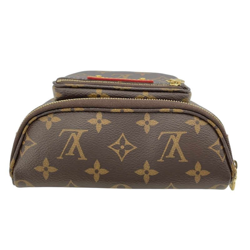 ルイ・ヴィトン LOUIS VUITTON ミニ・バムバッグ M82335 ブラウン モノグラムキャンバス レディース ショルダーバッグ