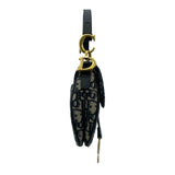 クリスチャン・ディオール Christian Dior サドルバッグミニ M0447CTZQ ネイビー アイボリー GD金具 オブリークジャガード レディース ショルダーバッグ
