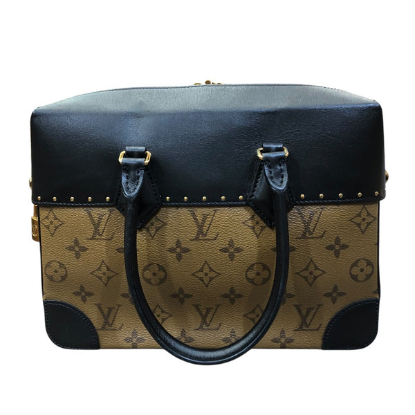 ルイ・ヴィトン LOUIS VUITTON シティ･マル M43595 ブラウン/ゴールド金具 モノグラム・リバース レディース ハンドバッグ