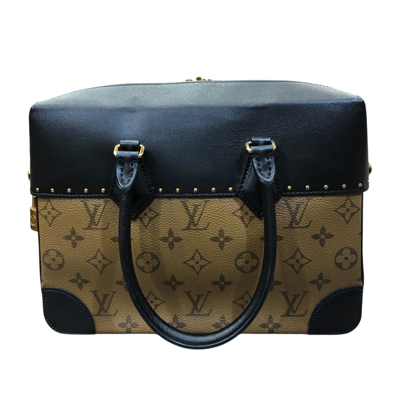 ルイ・ヴィトン LOUIS VUITTON シティ･マル M43595 ブラウン/ゴールド金具 モノグラム・リバース レディース ハンドバッグ