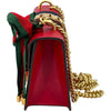 グッチ GUCCI シルヴィ ミニチェーンバッグ 431666 レッド レザー/キャンバス レディース ショルダーバッグ
