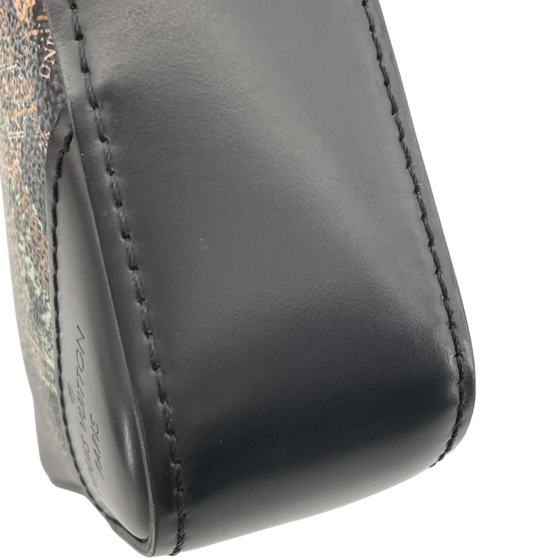 ルイ・ヴィトン LOUIS VUITTON トリオメッセンジャー N58040 ブラック ダミエ・グラフィット メンズ ショルダーバッグ