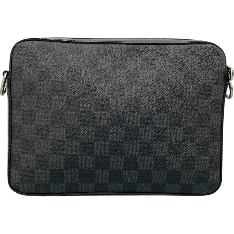 ルイ・ヴィトン LOUIS VUITTON トリオメッセンジャー N58040 ブラック ダミエ・グラフィット メンズ ショルダーバッグ