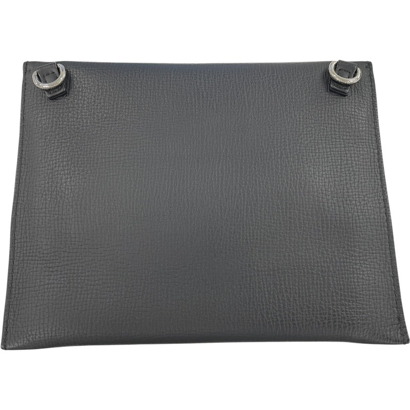 ルイ・ヴィトン LOUIS VUITTON トリオ・ポーチ M81013 モノグラム・デニム トリヨンレザー メンズ ショルダーバッグ