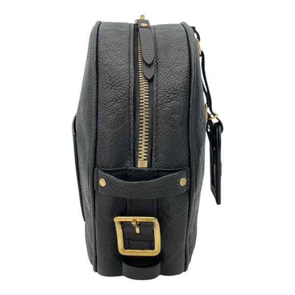 ルイ・ヴィトン LOUIS VUITTON ボワット・シャポー・スープル MM M45649 ブラック モノグラム・アンプラント レディース ショルダーバッグ