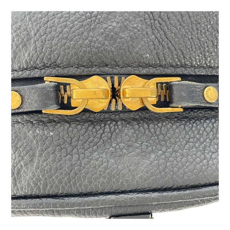 ルイ・ヴィトン LOUIS VUITTON ボワット・シャポー・スープル MM M45649 ブラック モノグラム・アンプラント レディース ショルダーバッグ