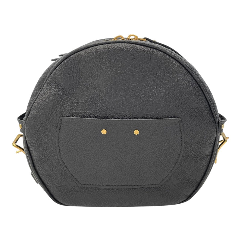 ルイ・ヴィトン LOUIS VUITTON ボワット・シャポー・スープル MM M45649 ブラック モノグラム・アンプラント レディース ショルダーバッグ