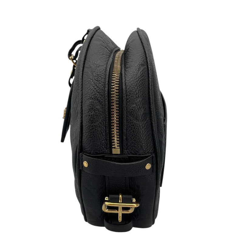 ルイ・ヴィトン LOUIS VUITTON ボワット・シャポー・スープルMM ブラック モノグラム・アンプラント レディース ショルダーバッグ