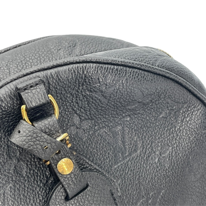 ルイ・ヴィトン LOUIS VUITTON ボワット・シャポー・スープルMM ブラック モノグラム・アンプラント レディース ショルダーバッグ