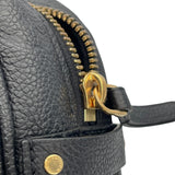 ルイ・ヴィトン LOUIS VUITTON ボワット・シャポー・スープルMM ブラック モノグラム・アンプラント レディース ショルダーバッグ