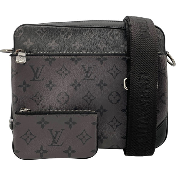 ルイ・ヴィトン LOUIS VUITTON トリオ･メッセンジャー M69443 ブラック モノグラム・エクリプス メンズ ショルダーバッグ