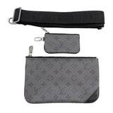 ルイ・ヴィトン LOUIS VUITTON トリオ･メッセンジャー M69443 ブラック モノグラム・エクリプス メンズ ショルダーバッグ